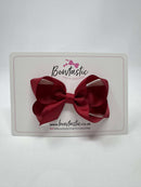 3.5 Inch Bow - Scarlet Red