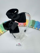 4 Inch Headband - Black