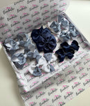 Surprise School Bundle - Matching Pairs - Navy & Navy Gingham