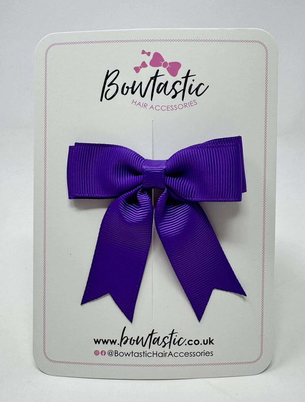 2.75 Inch Tail Bow - Purple