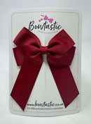 3.5 Inch Tail Bow - Scarlet Red