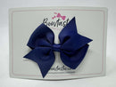 3.5 Inch Flat Bow - Ink Blue