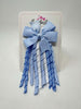 3 Inch Pinwheel Corker Bobble - Blue, Bluebell & White Gingham