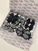 Surprise School Bundle - Matching Pairs - Black & Black Gingham