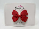 3 Inch Layer Butterfly Bow - Red