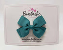 3 Inch Layer Butterfly Bow - Jade Green