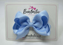 3.5 Inch Bow Style 2 - Bluebell