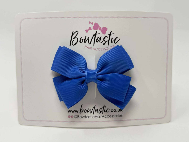 3 Inch Layer Butterfly Bow - Royal Blue