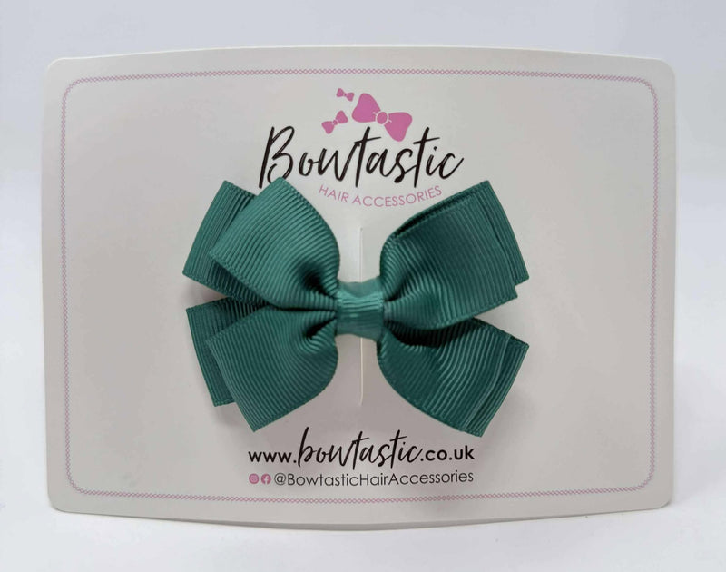 3 Inch Layer Butterfly Bow - Hunter Green