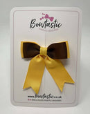 2.75 Inch Tail Bow - Turftan & Yellow Gold