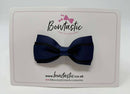 3 Inch 3 Layer Tuxedo Bow - Navy & Black