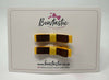 2 Inch Slide Bows - Turftan & Yellow Gold - 2 Pack