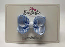 3 Inch Bow - Light Blue & White Gingham