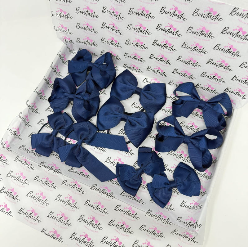 School Bundle - 10 Items - Matching Pairs - Navy