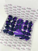 School Bundle - 10 Items - Matching Pairs - Purple & Navy - Clips