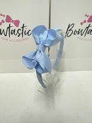 3 Inch Bow Alice Band - Bluebell