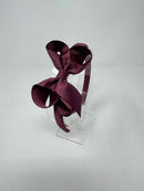 3 Inch Bow Alice Band - Burgundy