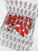 School Bundle - Red & Metal Grey - 10 Items - Clips