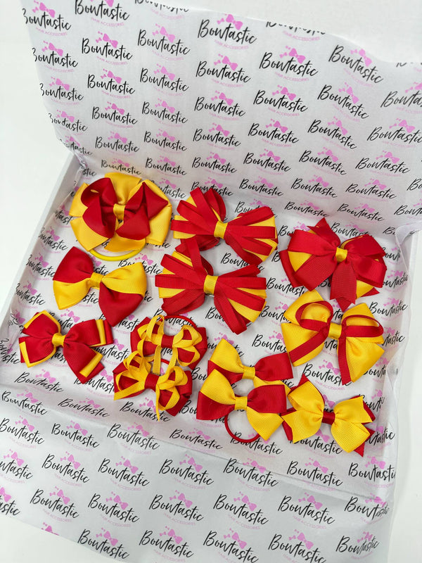 Surprise School Bundle - Red & Yellow Gold - 12 Items