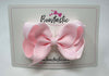 3.5 Inch Bow Style 2 - Powder Pink