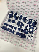 End of Line School Bundle - 15 Items - Navy & White