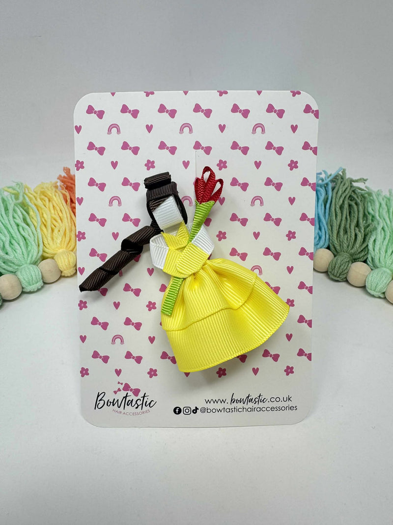 Novelty Bow - Princess - Yellow