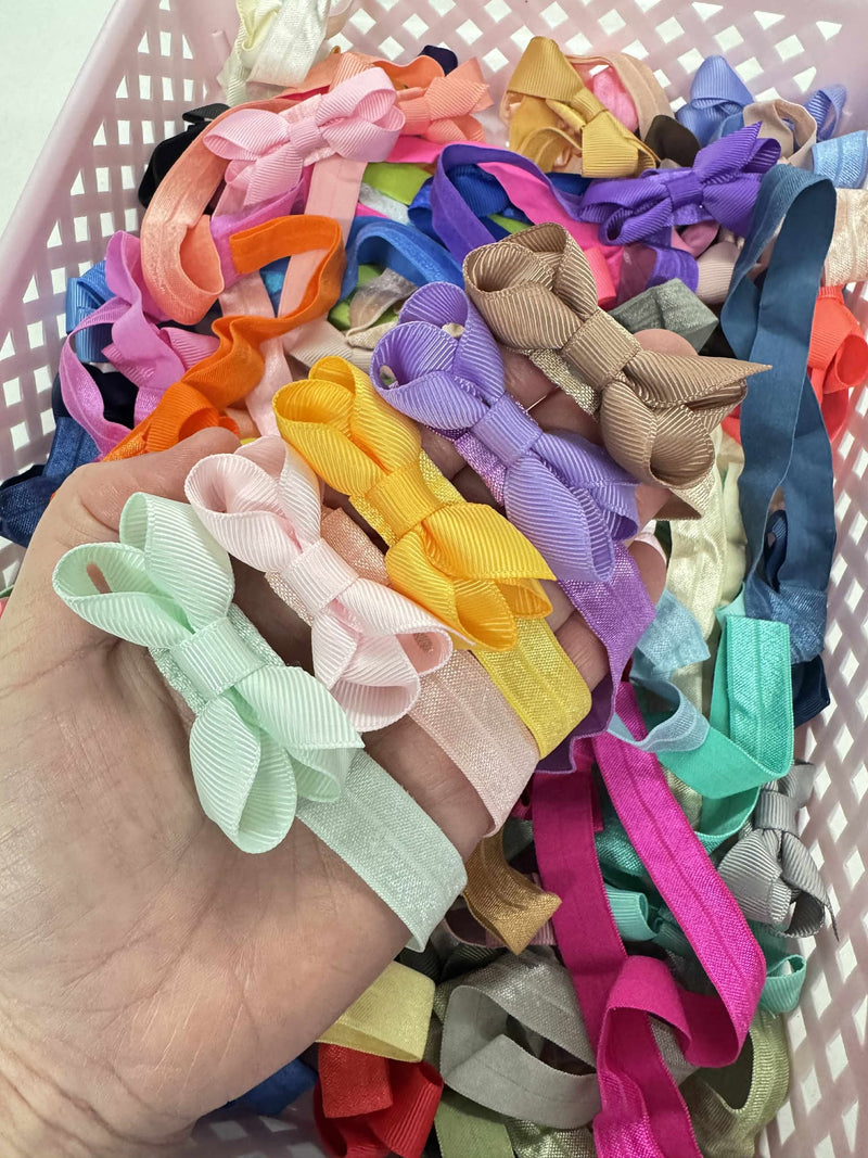 Surprise Bundle - 15x Baby Headbands - 2.5inch Bow