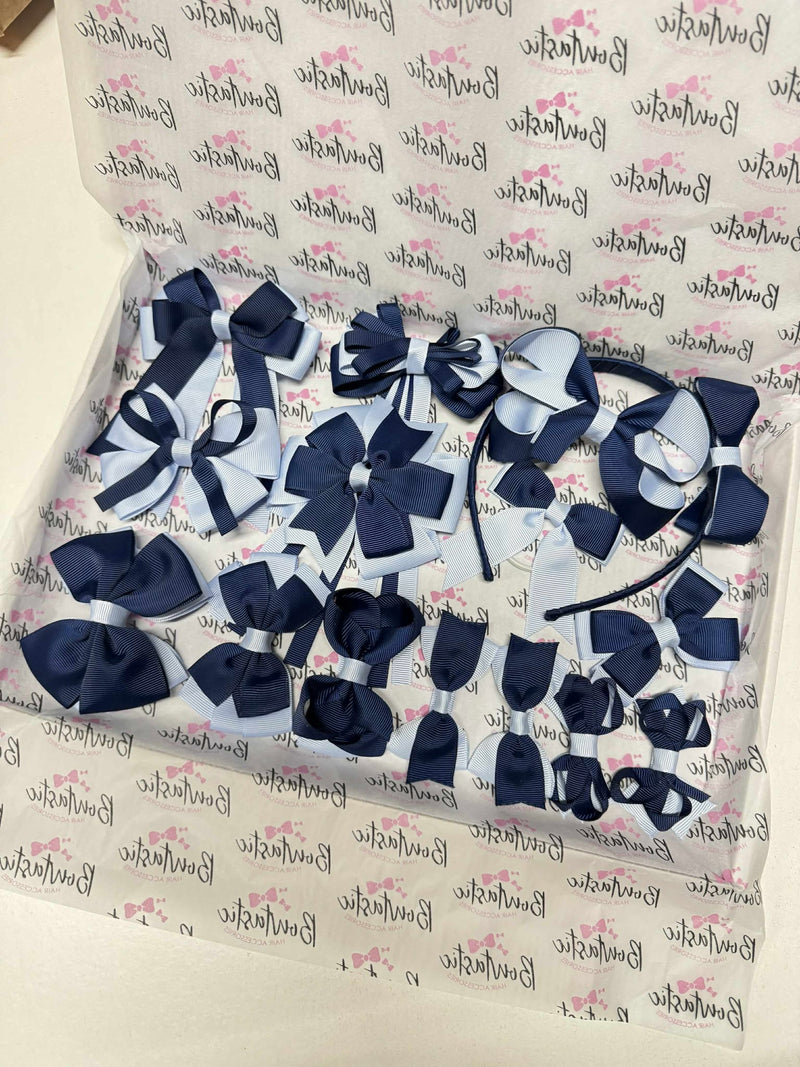 End of Line School Bundle - 15 Items - Navy & Bluebell