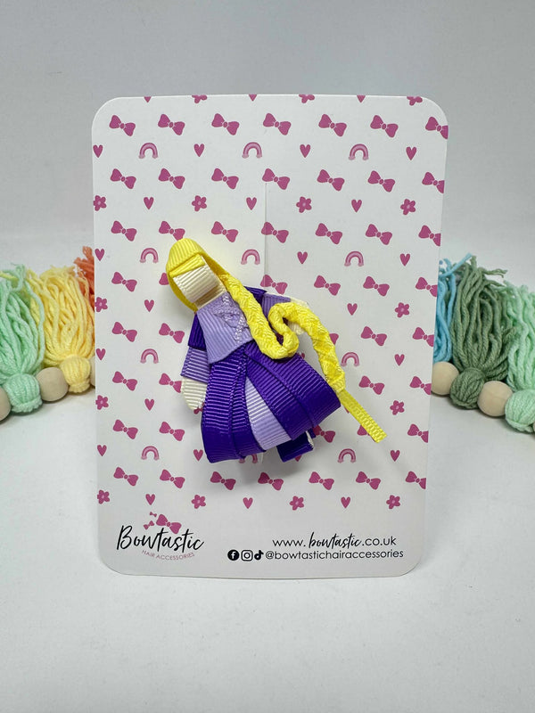 Novelty Bow - Princess - Purple