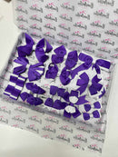 End of Line School Bundle - 15 Items - Purple & White