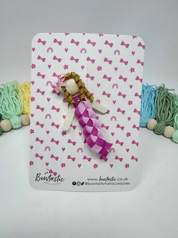 Novelty Bow - Mermaid - Tulip & Garden Rose