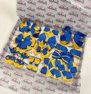 End of Line School Bundle - 15 Items - Royal Blue & Yellow Gold