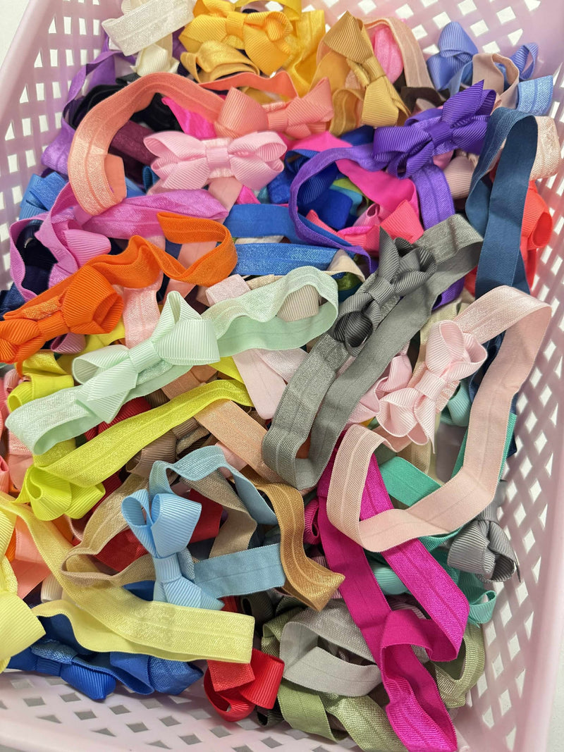 Surprise Bundle - 15x Baby Headbands - 2.5inch Bow