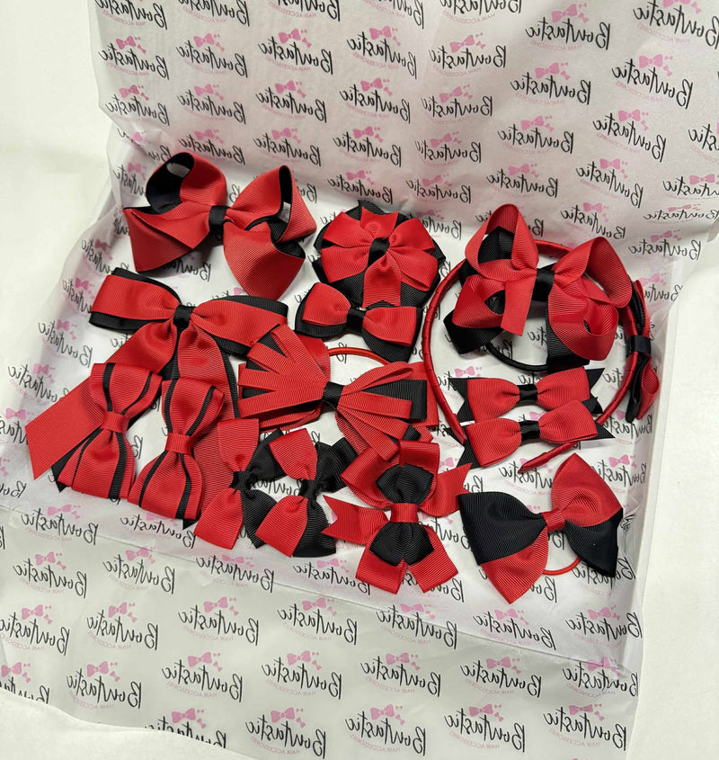 End of Line School Bundle - 15 Items - Red & Black