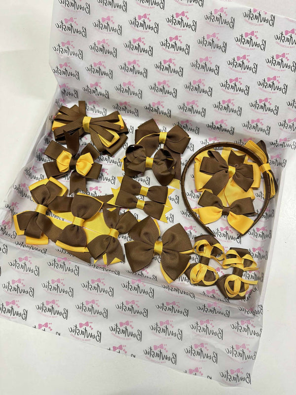 End of Line School Bundle - 15 Items - Turftan & Yellow Gold