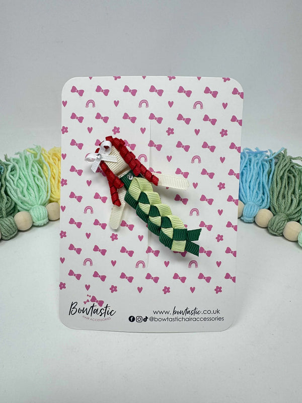 Novelty Bow - Mermaid - Greens