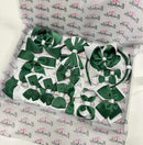End of Line School Bundle - 15 Items - Forest Green & White