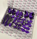 End of Line School Bundle - 15 Items - Purple & Metal Grey