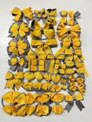 School Clearance Bundle - 36 Items - Metal Grey & Yellow Gold