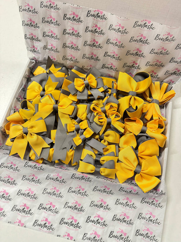 School Clearance Bundle - 36 Items - Metal Grey & Yellow Gold