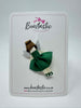 Novelty Bow - Fairy - Forest Green