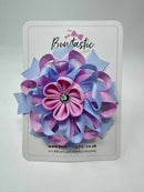 4 Inch Flower Bow - Tulip & Bluebell