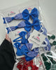 Surprise Bundle - Matching Pairs - Small Bow/Bobbles Pairs - 10 Pack - Royal Blue