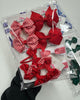 Surprise Bundle - Matching Pairs - Small Bow/Bobbles Pairs - 10 Pack - Red