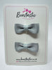 1.75 Inch Bow - Light Silver - 2 Pack
