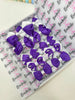 School Bundle - 3 Inch Bows - Clips & Bobbles - Purple & White