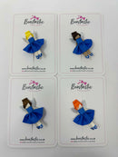 Novelty Bow - Fairy - Royal Blue