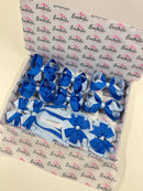 School Bundle - Matching Pairs - Clips & Bobbles - Royal Blue & Bluebell