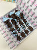 School Bundle - 3 Inch Bows - Clips & Bobbles - Brown & Blue Topaz