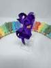 3 Inch Bow Alice Band - Purple